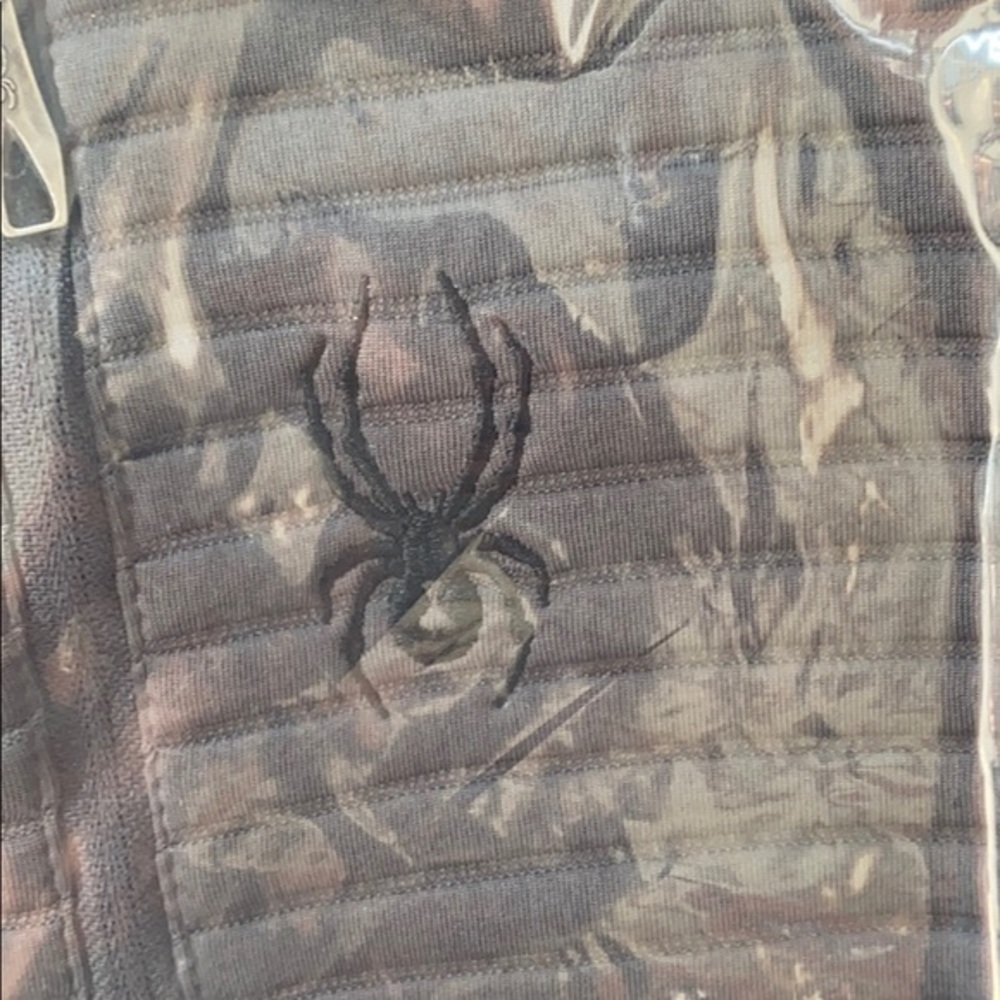 NEW Spyder VENOM Full Zip Jacket M Polar Gray - Picture 5 of 8